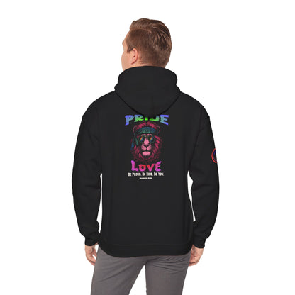 IB Leaf "Pride & Love" LGBTQ+ Awareness Hoodie | Love Loud. Live Proud.