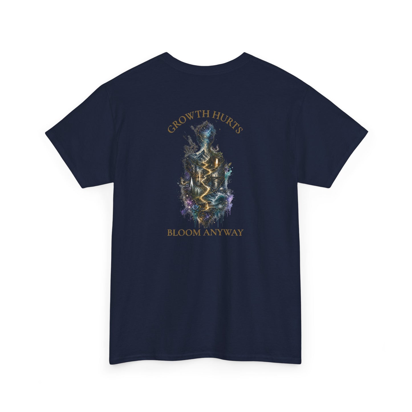 Growth Hurts. Bloom Anyway.™ Feminine Tee | The Path Forward Edition