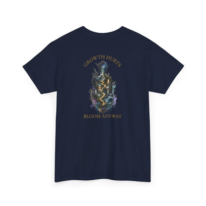 Growth Hurts. Bloom Anyway.™ Feminine Tee | The Path Forward Edition