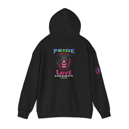IB Leaf "Pride & Love" LGBTQ+ Awareness Hoodie | Love Loud. Live Proud.