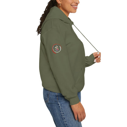 IB Leaf™ Freedom Has Footprints Veterans Tribute Hoodie | Built by Courage, Carried by Sacrifice