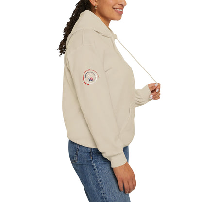 IB Leaf™ Freedom Has Footprints Veterans Tribute Hoodie | Built by Courage, Carried by Sacrifice