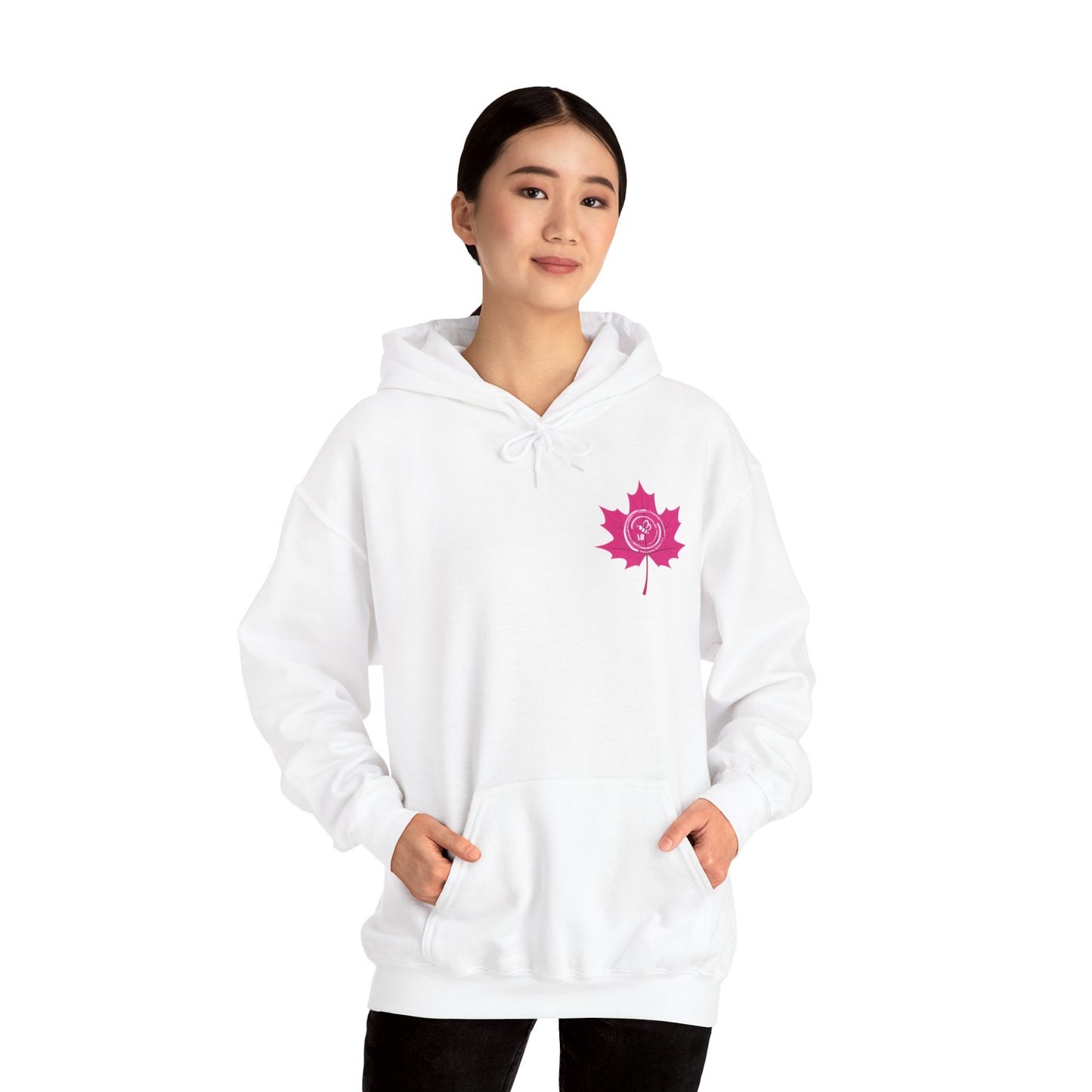 IB Leaf Fight in Bloom – Breast Cancer Awareness Hoodie
