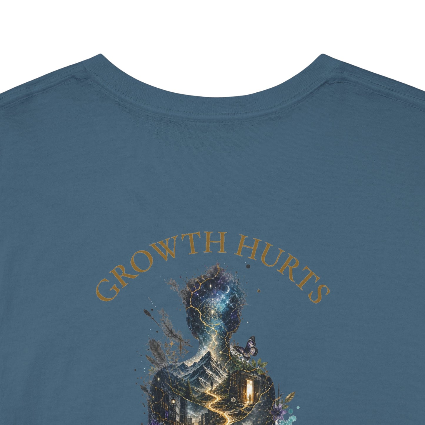 Growth Hurts. Bloom Anyway.™ Feminine Tee | The Path Forward Edition