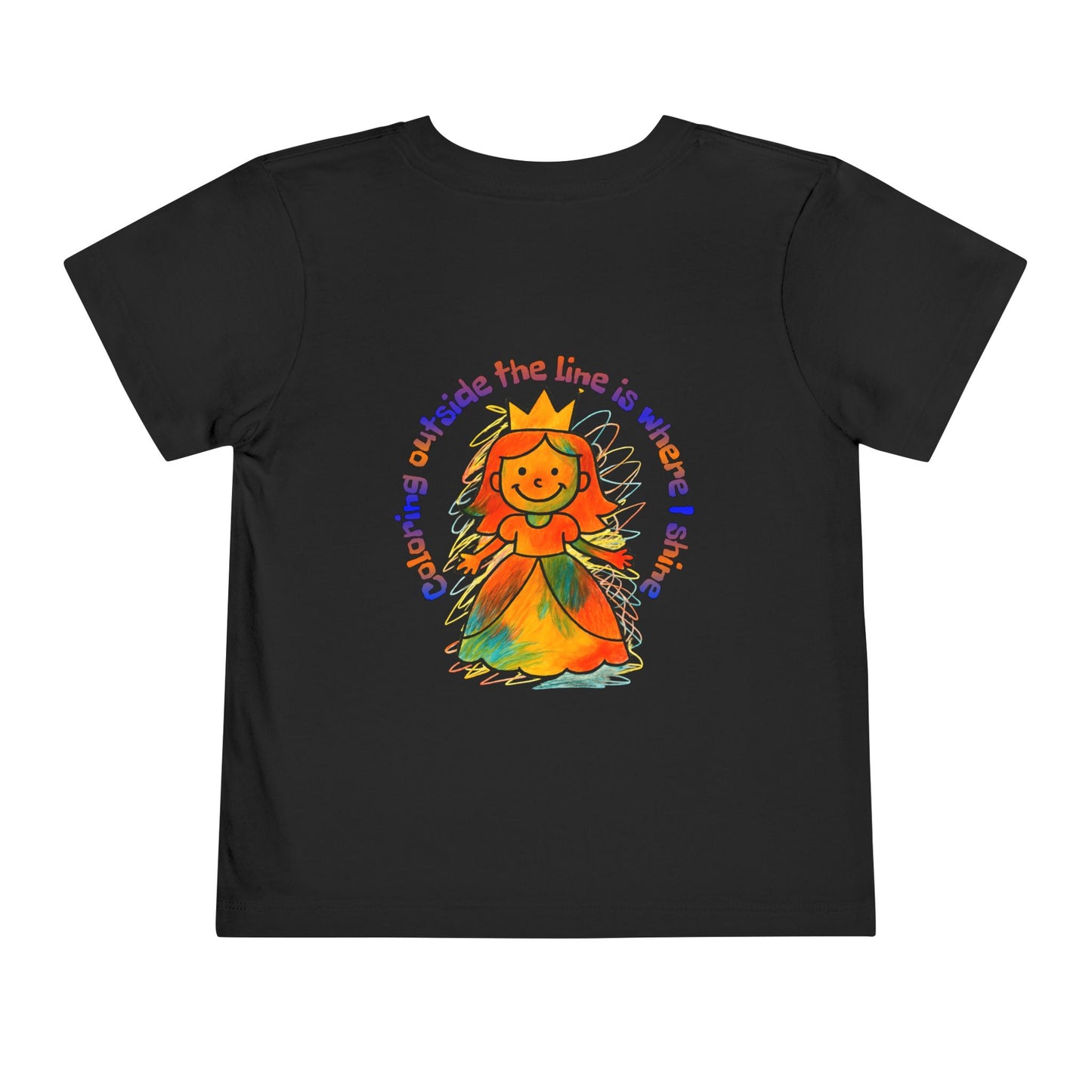 IB Coloring Outside the Lines Is Where I Shine – Toddlers Tee