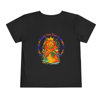 IB Coloring Outside the Lines Is Where I Shine – Toddlers Tee