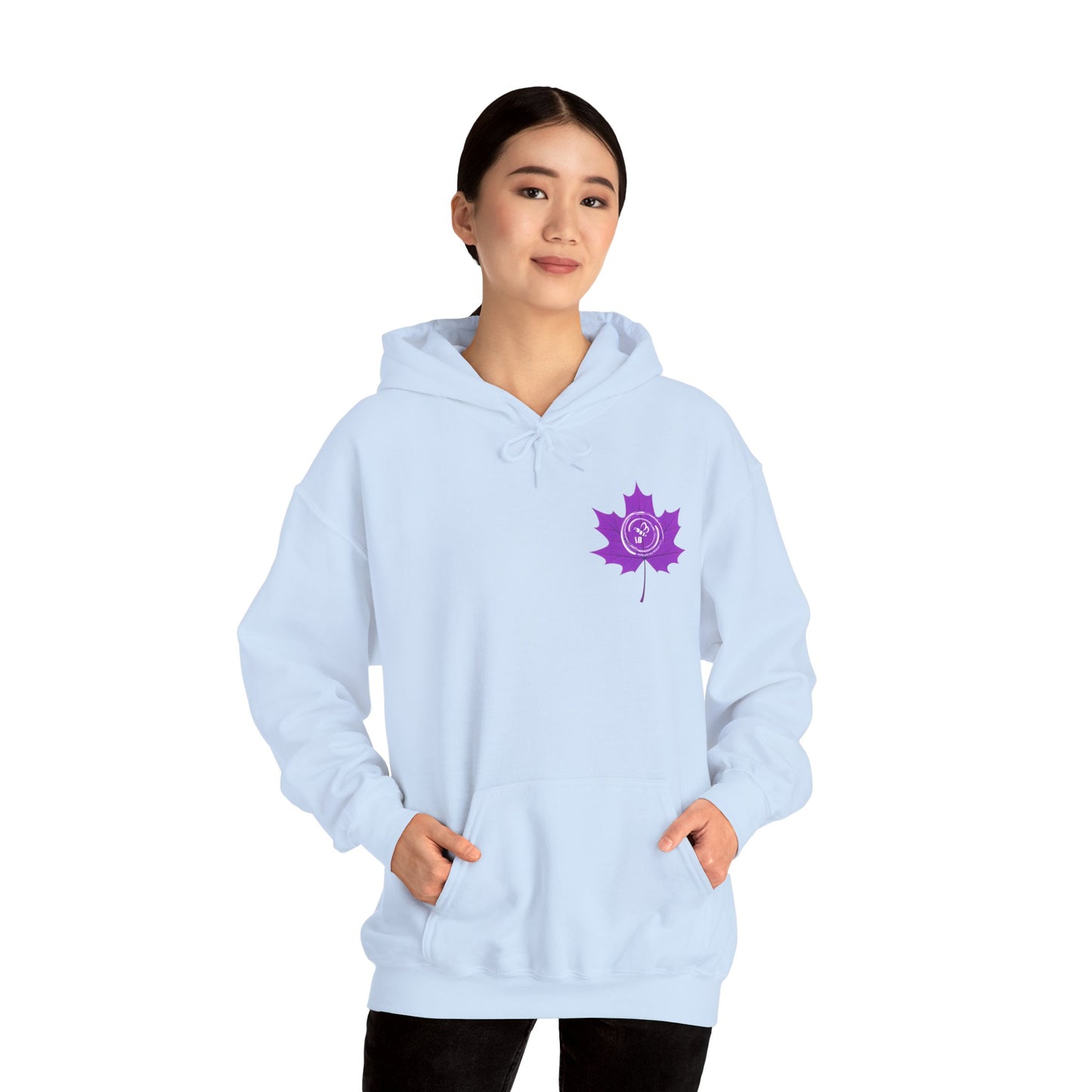 💜 Freedom Blooms in Purple – Domestic Violence Awareness Hoodie