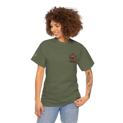 IB Leaf™ Freedom Has Footprints Veterans Tribute Tee | Built by Courage, Carried by Sacrifice