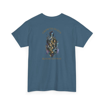 Growth Hurts. Bloom Anyway.™ Feminine Tee | The Path Forward Edition