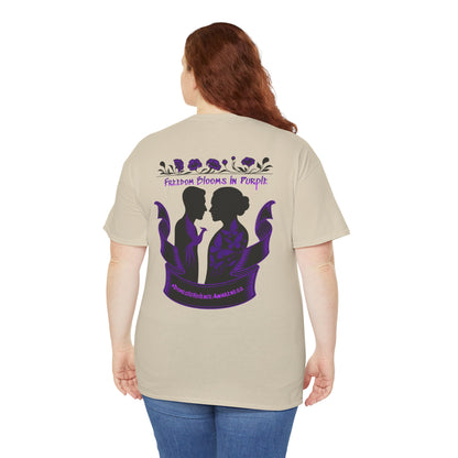 💜 Freedom Blooms in Purple – Domestic Violence Awareness Tee