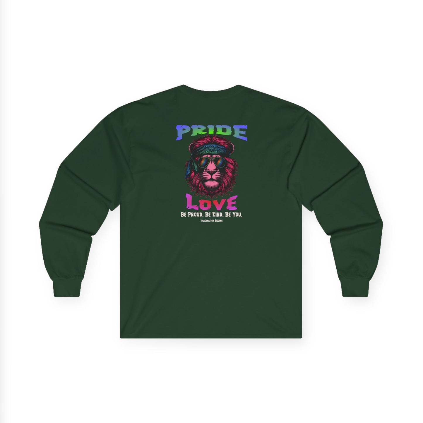 IB Leaf "Pride & Love" LGBTQ+ Awareness Long Sleeve | Love Loud. Live Proud.
