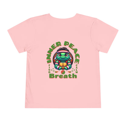 IB “Inner Peace Turtle” Toddler Tee – Calm Is a Superpower