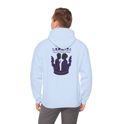 💜 Freedom Blooms in Purple – Domestic Violence Awareness Hoodie