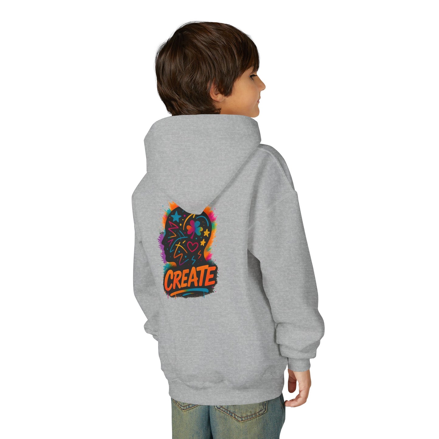 IB “Create” Kids Hoodie – Wear Your Imagination