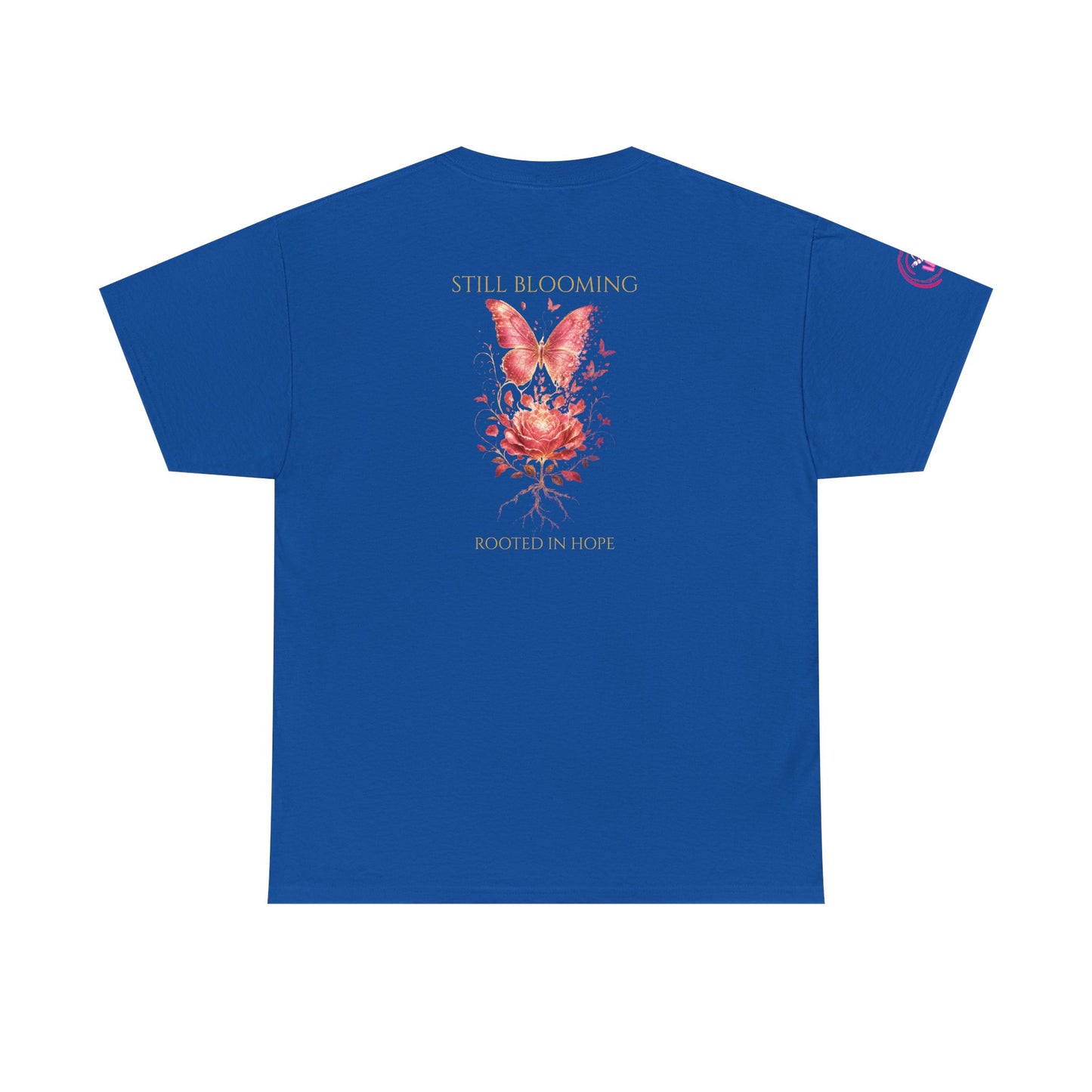 Still Blooming | IB Leaf Breast Cancer Awareness Tee