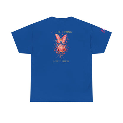 Still Blooming | IB Leaf Breast Cancer Awareness Tee