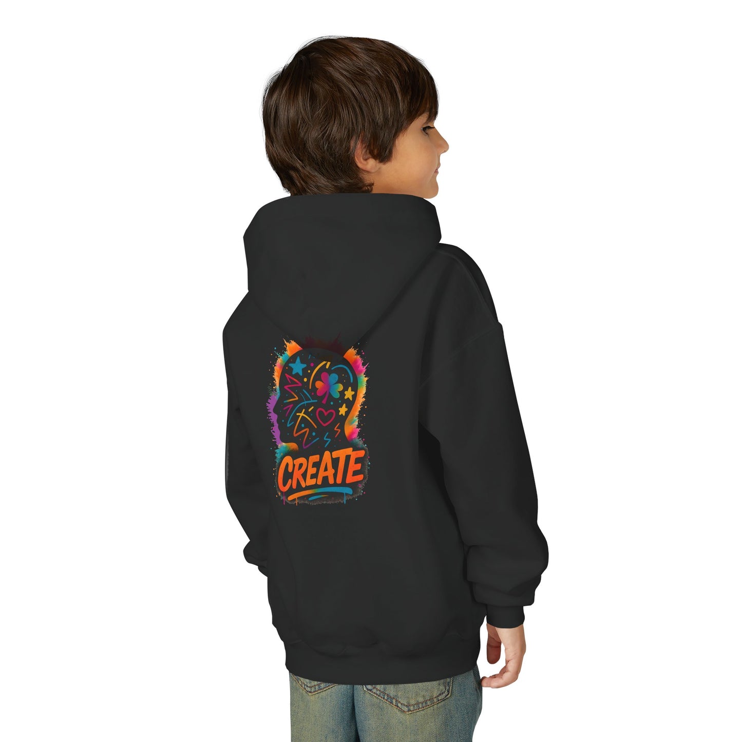 IB “Create” Kids Hoodie – Wear Your Imagination