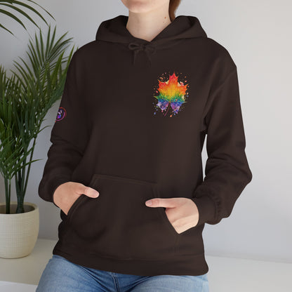 IB Leaf "Pride & Love" LGBTQ+ Awareness Hoodie | Love Loud. Live Proud.