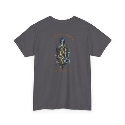 Growth Hurts. Bloom Anyway.™ Feminine Tee | The Path Forward Edition