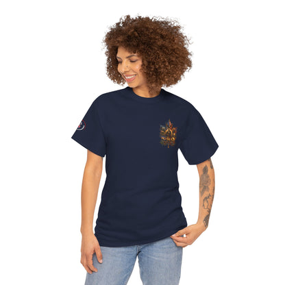 IB Leaf™ Freedom Has Footprints Veterans Tribute Tee | Built by Courage, Carried by Sacrifice