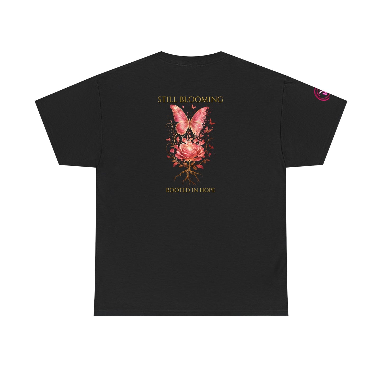 Still Blooming | IB Leaf Breast Cancer Awareness Tee