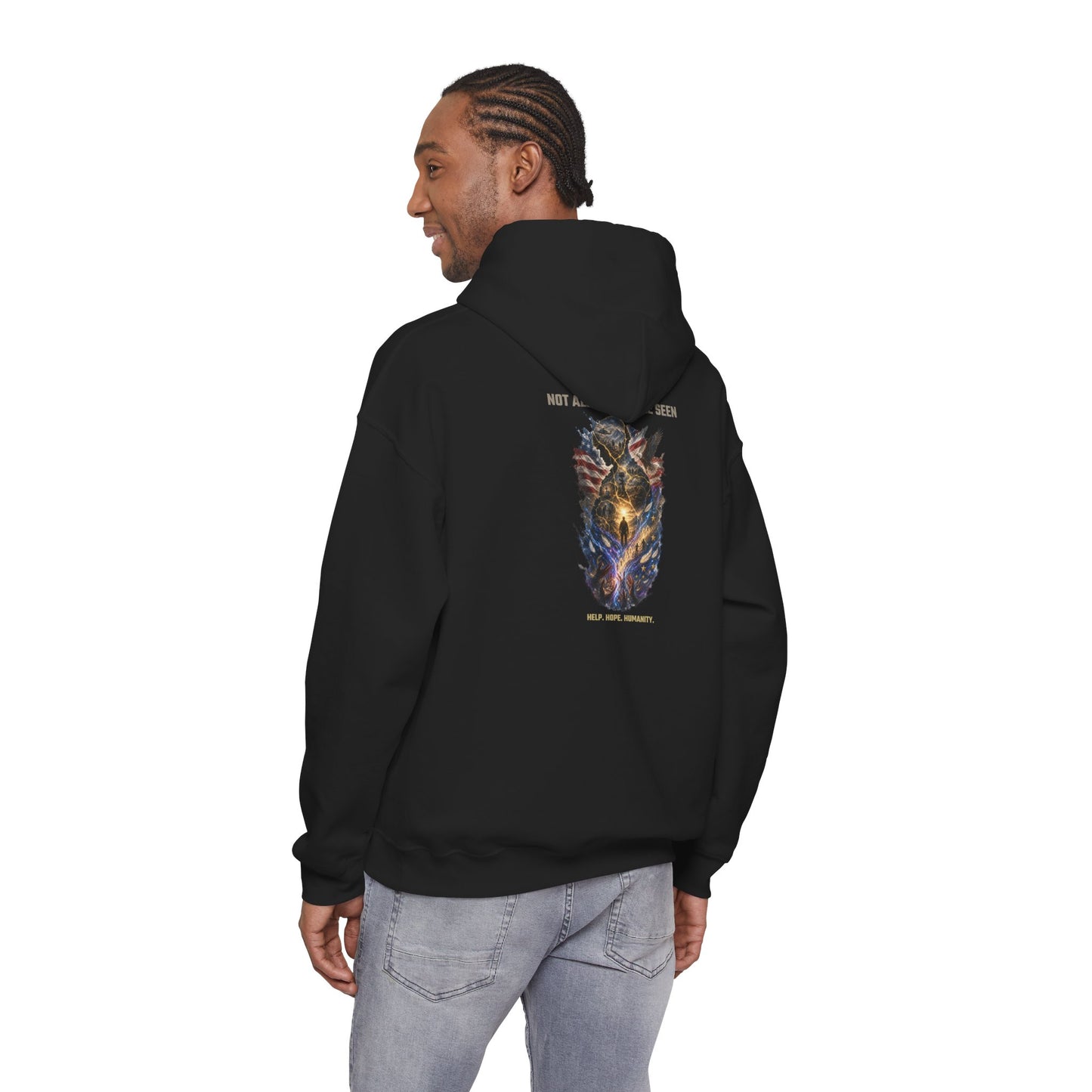 Not All Scars Are Seen | Veteran Mental Health Awareness Hoodie