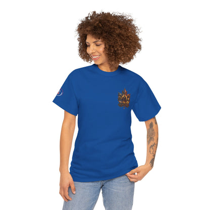 IB Leaf™ Freedom Has Footprints Veterans Tribute Tee | Built by Courage, Carried by Sacrifice