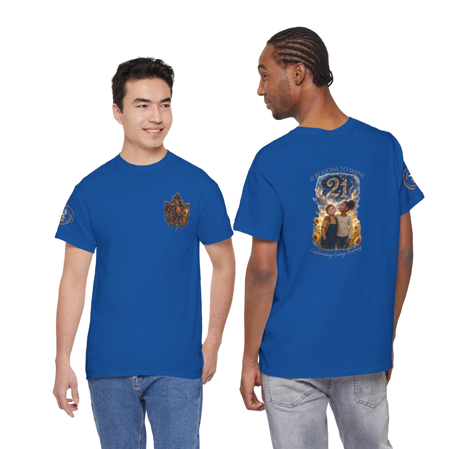 21 Reasons To Shine | IB Leaf Down Syndrome Awareness Tee