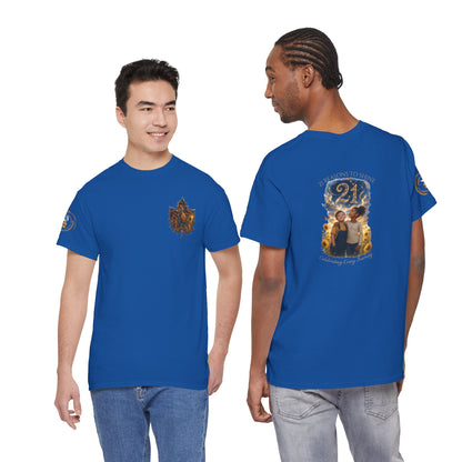 21 Reasons To Shine | IB Leaf Down Syndrome Awareness Tee