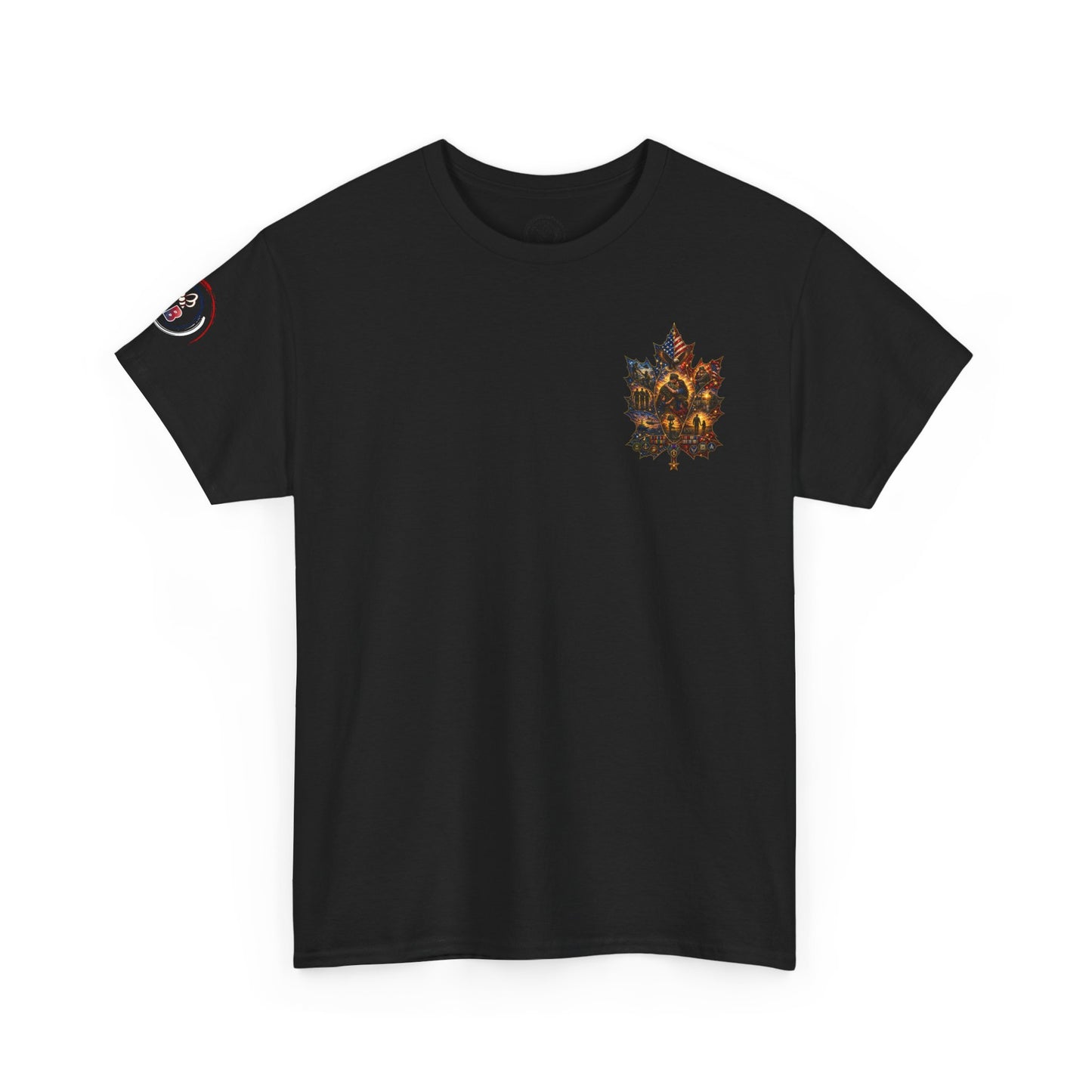 IB Leaf Not All Scars Are Seen | Veteran Mental Health Awareness Tee