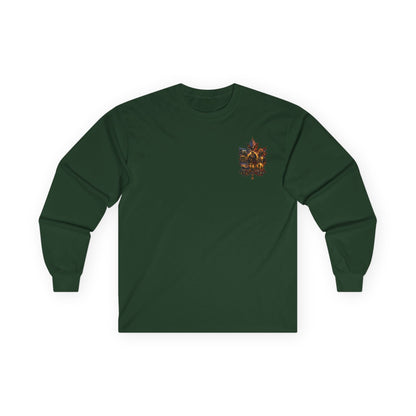 IB Leaf™ Freedom Has Footprints Veterans Tribute Long Sleeve | Built by Courage, Carried by Sacrifice