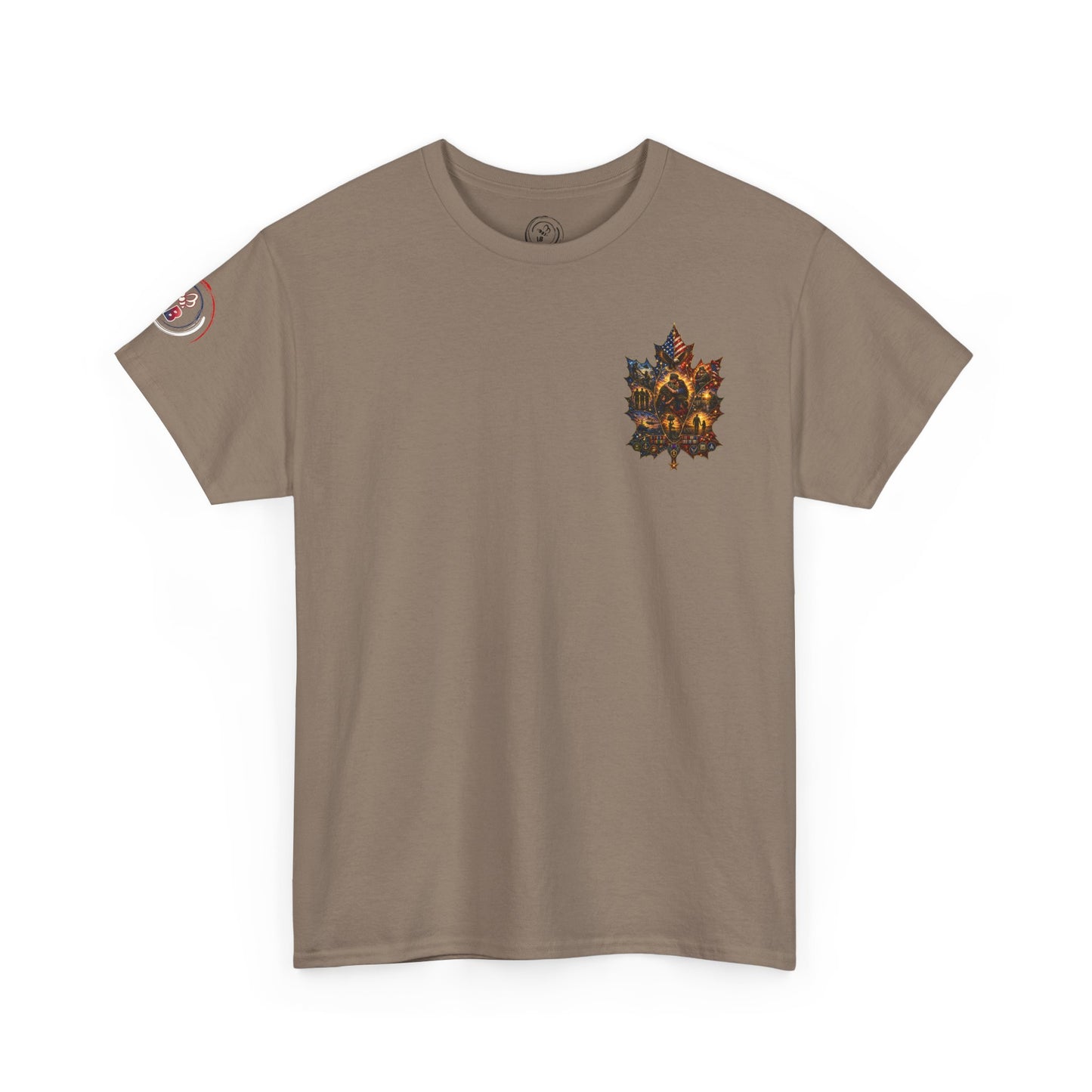 IB Leaf Not All Scars Are Seen | Veteran Mental Health Awareness Tee