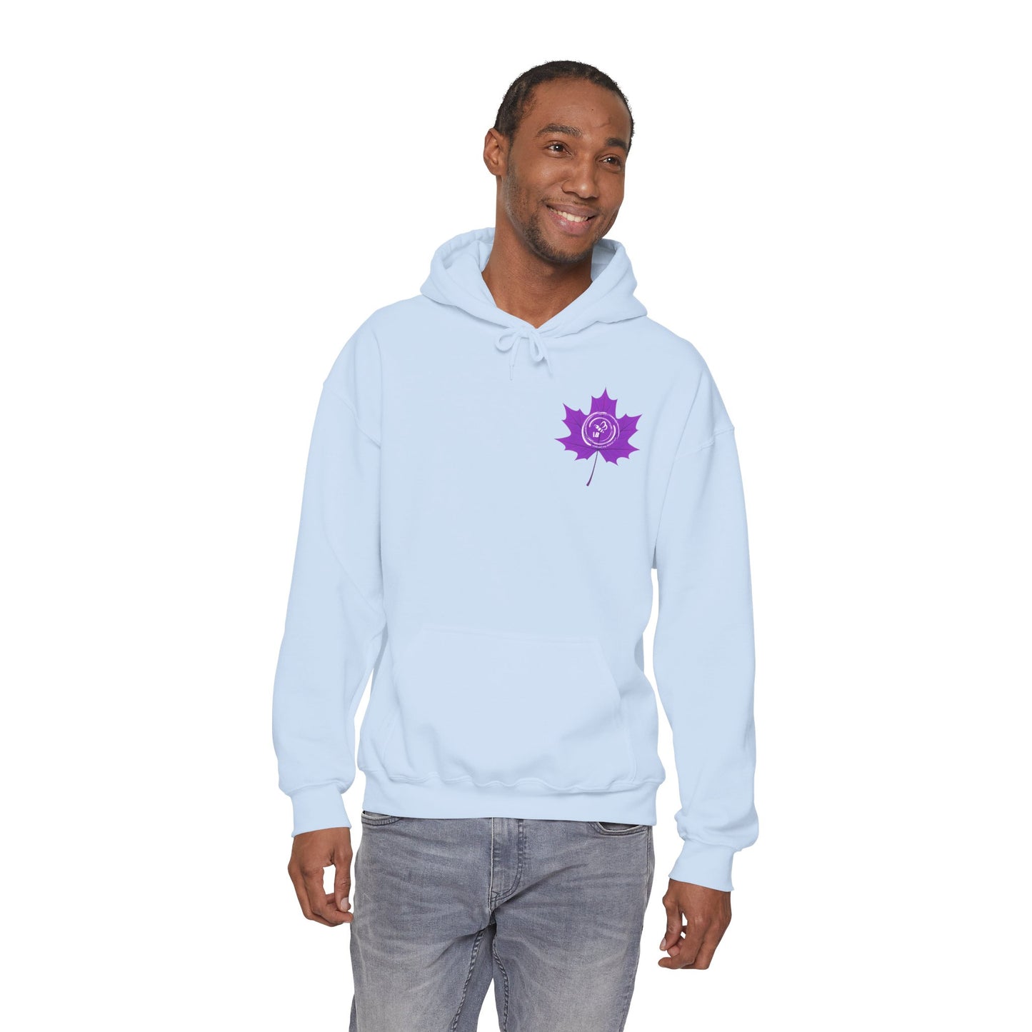 💜 Freedom Blooms in Purple – Domestic Violence Awareness Hoodie