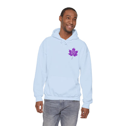 💜 Freedom Blooms in Purple – Domestic Violence Awareness Hoodie