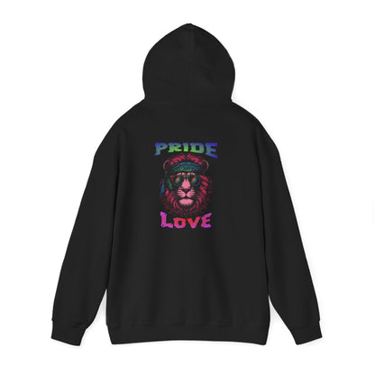 IB Leaf Pride & Love Lion LGTBQ Awareness Hoodie – Loud, Proud, and Fierce