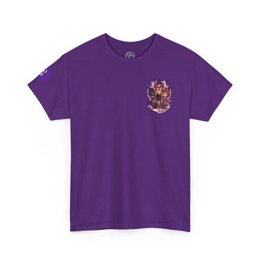 Freedom Blooms in Purple™ Breaking Chains. Building Futures | IB Leaf Domestic Violence Awareness Tee
