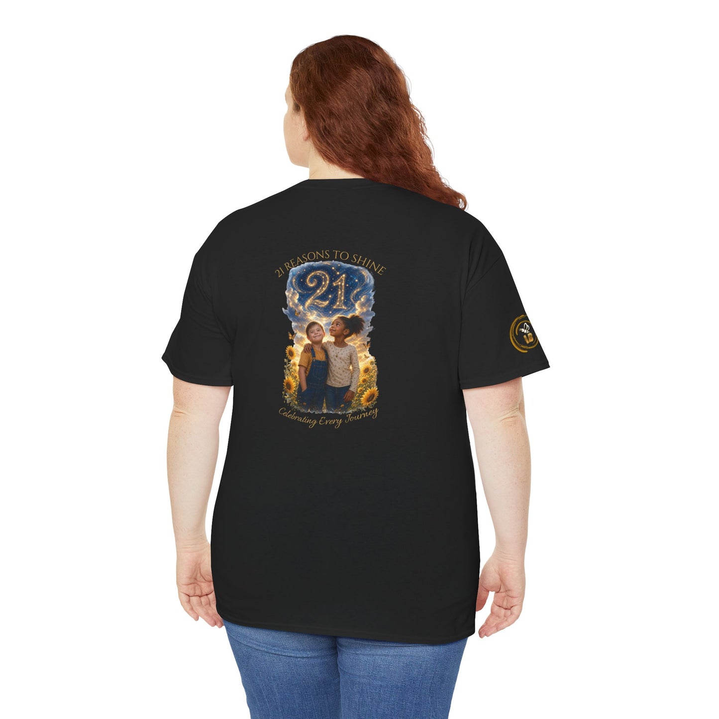 21 Reasons To Shine | IB Leaf Down Syndrome Awareness Tee