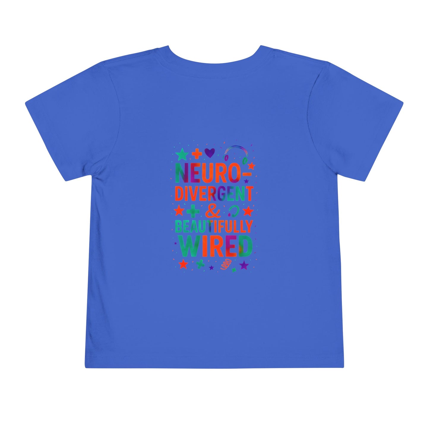 🧩 IB Leaf Neurodivergent & Beautifully Wired – Toddler SPD & Autism Awareness Tee
