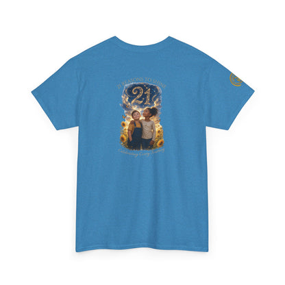 21 Reasons To Shine | IB Leaf Down Syndrome Awareness Tee