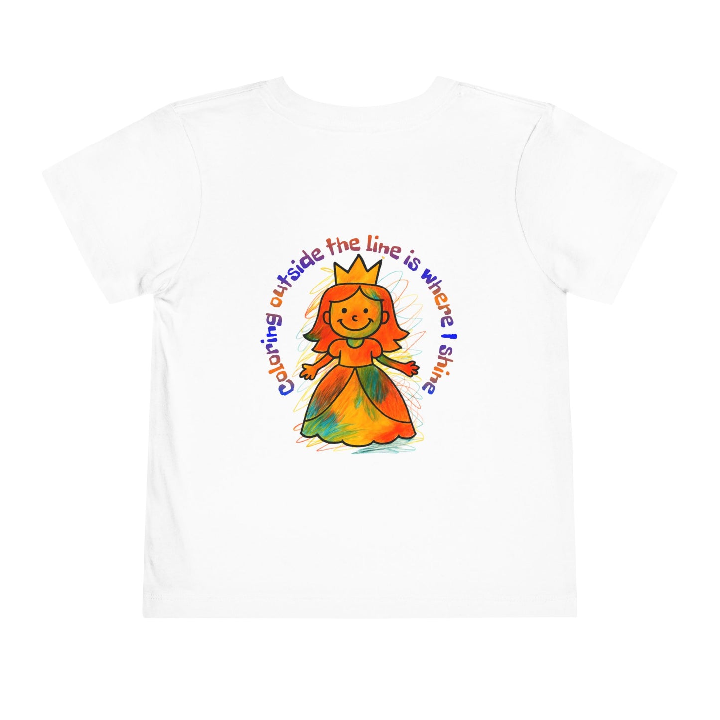 IB Coloring Outside the Lines Is Where I Shine – Toddlers Tee