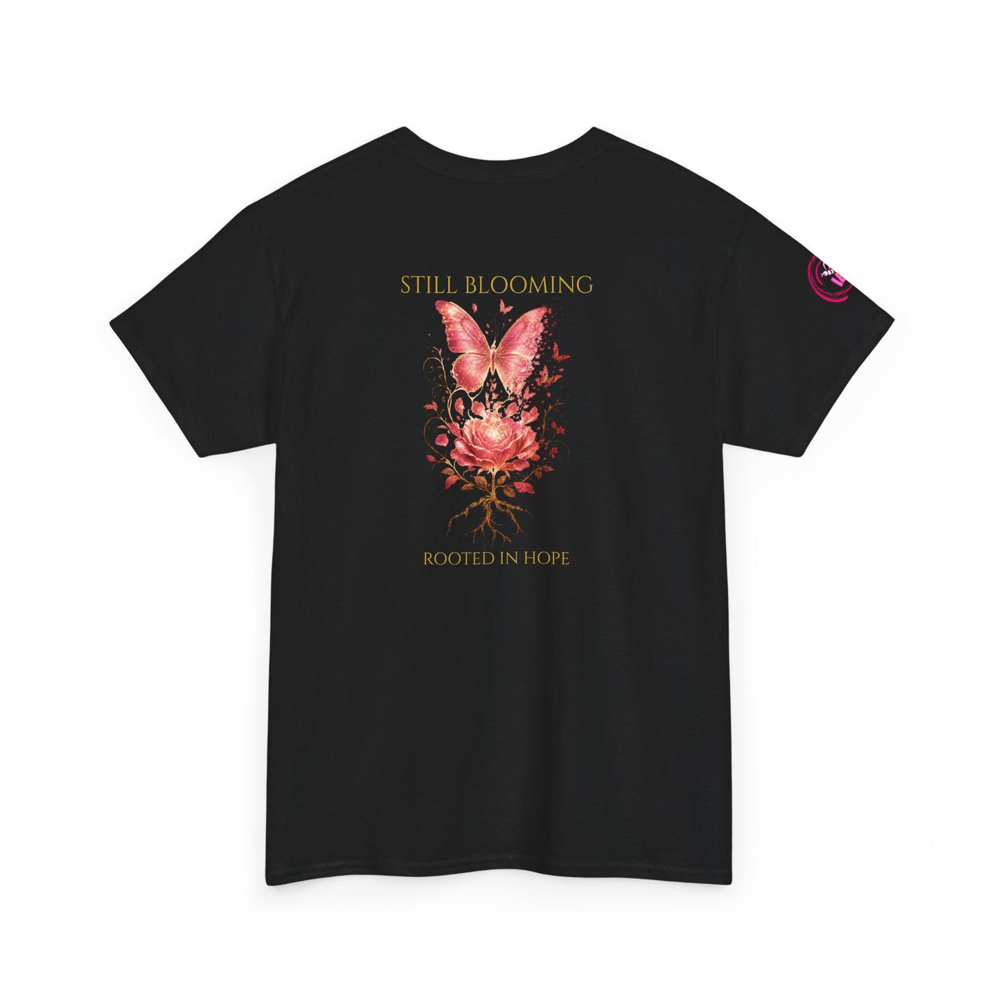 Still Blooming | IB Leaf Breast Cancer Awareness Tee