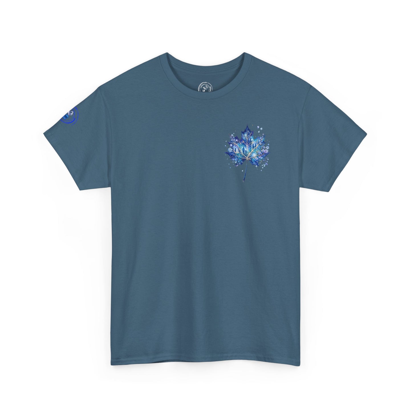 IB Leaf Blue Crew Autism Community Tee | Respect • Love • Inclusion