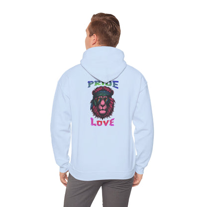 IB Leaf Pride & Love Lion LGTBQ Awareness Hoodie – Loud, Proud, and Fierce