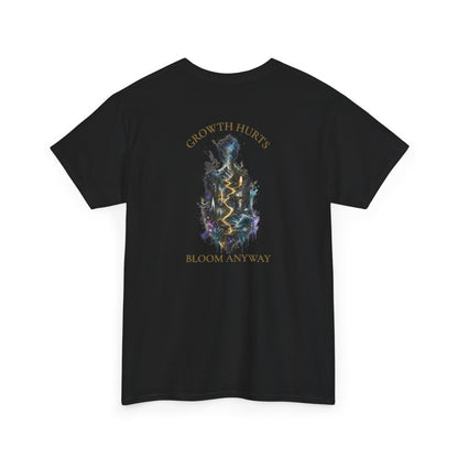 Growth Hurts. Bloom Anyway.™ Feminine Tee | The Path Forward Edition