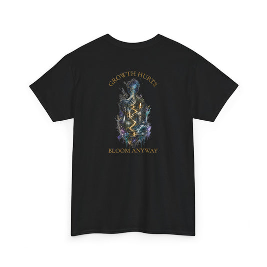 Growth Hurts. Bloom Anyway.™ Feminine Tee | The Path Forward Edition