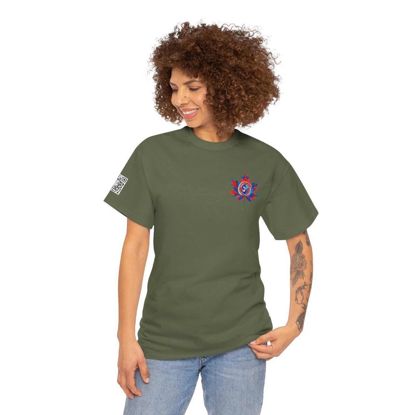 IBLeaf Freedom Has Footprints – Veterans Tribute Tee
