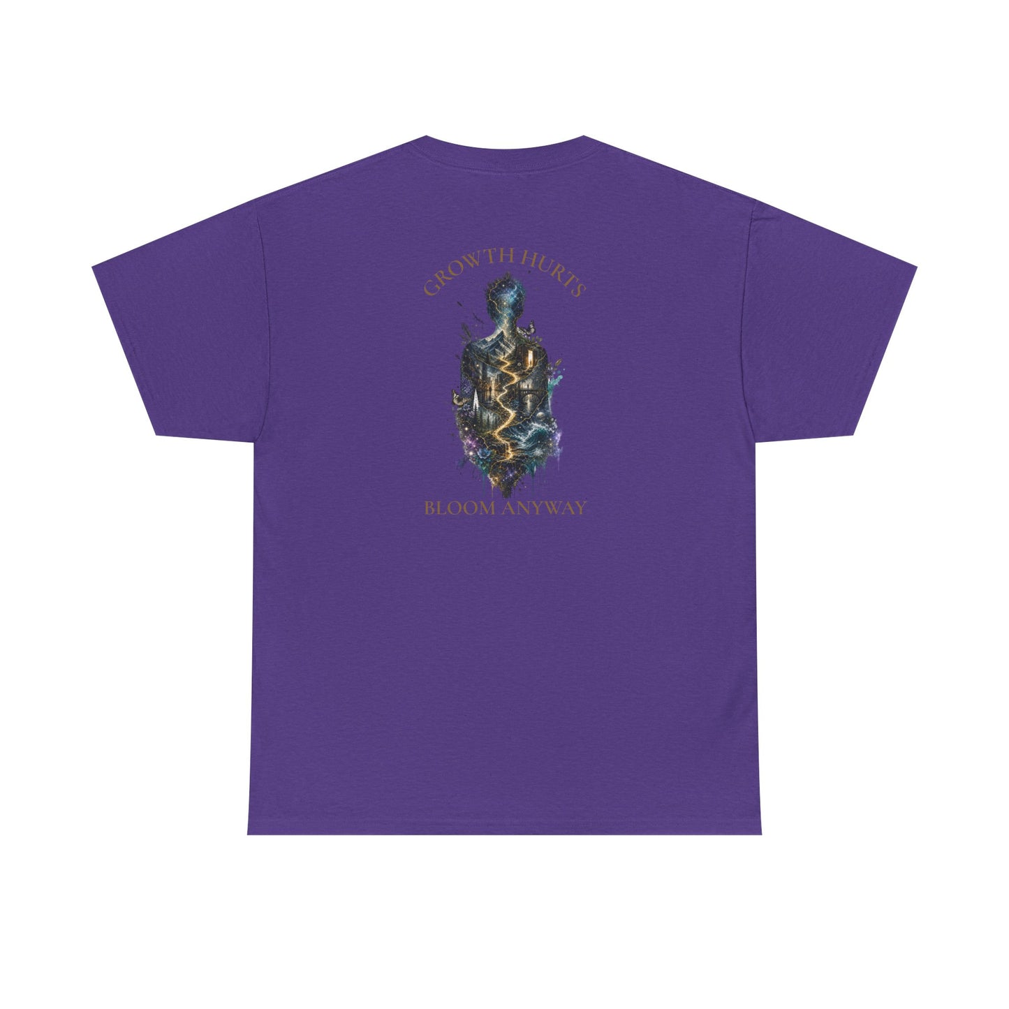 Growth Hurts. Bloom Anyway.™ Feminine Tee | The Path Forward Edition