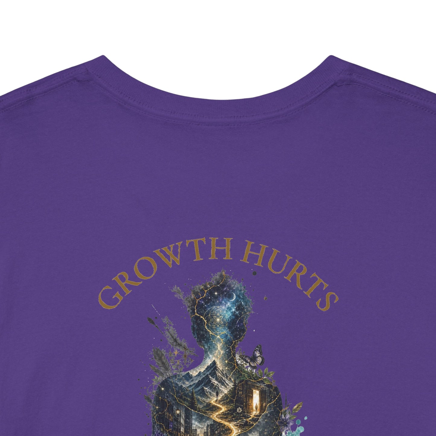 Growth Hurts. Bloom Anyway.™ Feminine Tee | The Path Forward Edition
