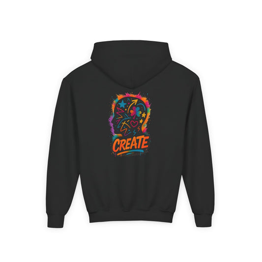 IB “Create” Kids Hoodie – Wear Your Imagination