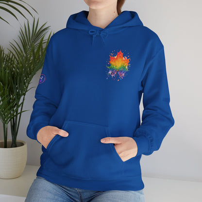 IB Leaf "Pride & Love" LGBTQ+ Awareness Hoodie | Love Loud. Live Proud.